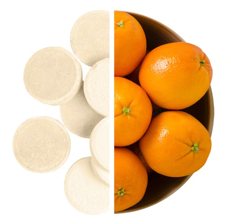 NUTREND ISO DRINX Orange Effervescent Electrolyte Tablets – Hydration, Energy & Mineral Support | Sports Drink | 12 Tablets - Image 2